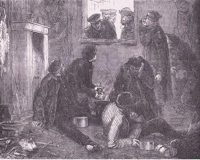 A porosz koronaherceg körbejár, Cassells: A Franciaország és Németország közötti háború története, a Cassell and Company Limited kiadása, 1890 körül (litho) alkotó: German School
