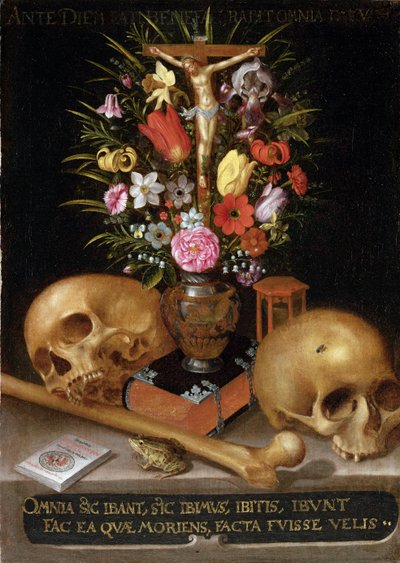 Vanitas csendélet alkotó: German School