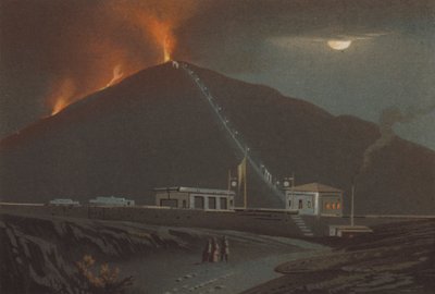A Vezúv kitörése, 1880 alkotó: German School
