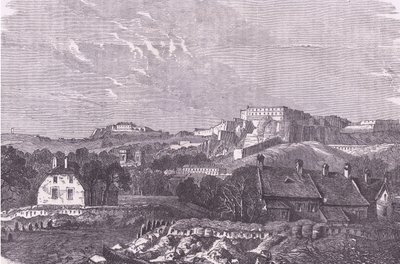 Belfort nézete, Cassells: A Franciaország és Németország közötti háború története, Cassell and Company Limited, 1890 körül (litho) alkotó: German School