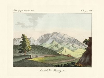 Kilátás a Parnasszusra Görögországban alkotó: German School