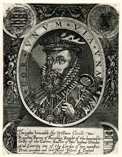 William Cecil Lord Burleigh alkotó: German School