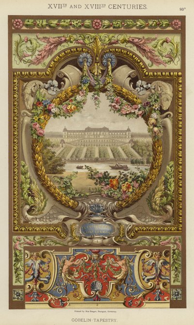 XVII. és XVIII. század, gobelin-szőnyeg (színes litó) alkotó: German School
