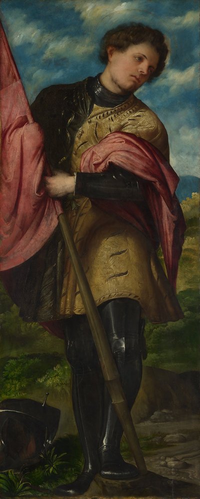 Szent Sándor, 1524 körül alkotó: Gerolamo Romanino