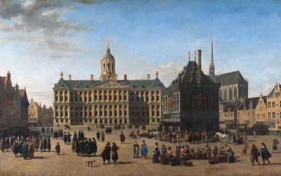 Holland: The Dam in Amsterdam The Dam in Amsterdam alkotó: Gerrit Adriaenszoon Berckheyde