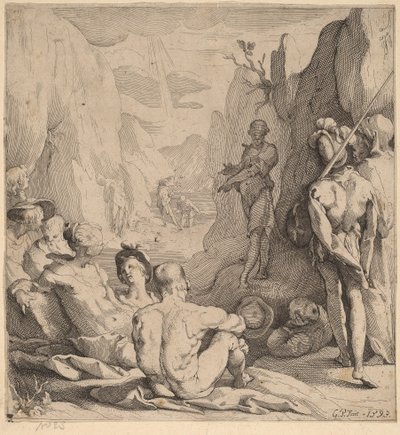 Keresztelő János, Prédikáció alkotó: Gerrit Pietersz Sweelinck