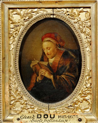 Femme agee: la mere de Rembrandt ... alkotó: Gerrit or Gerard Dou