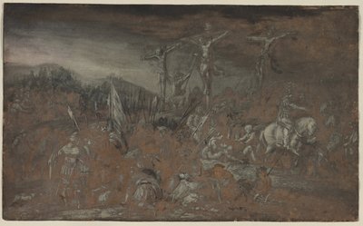 A keresztre feszítés, az 1600-as évek utolsó fele. alkotó: Gerrit van Battem