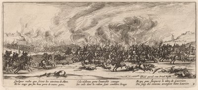 A csata alkotó: Gerrit van Schagen after Jacques Callot