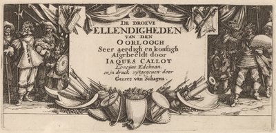 Címlap alkotó: Gerrit van Schagen after Jacques Callot