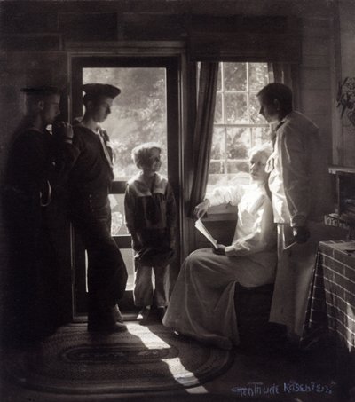 Napsütés a házban alkotó: Gertrude Käsebier