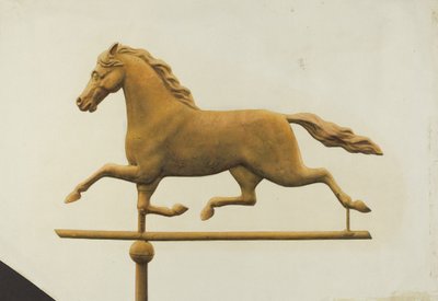 Futóló szélkakas, c. 1940. alkotó: Gertrude Koch