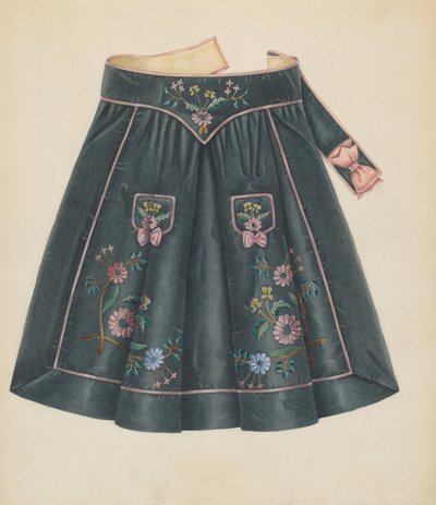 Kötény, 19351942. alkotó: Gertrude Lemberg