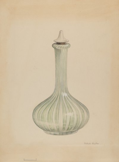 Borbély Üveg, c. 1936. alkotó: Gertrude Lemberg