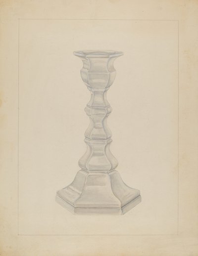 Gyertyatartó, c. 1936. alkotó: Gertrude Lemberg