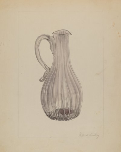 Cruet, c. 1936. alkotó: Gertrude Lemberg