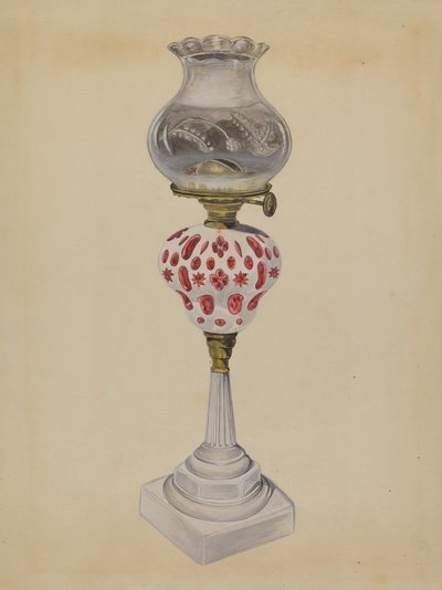 Lámpa, c. 1936. alkotó: Gertrude Lemberg