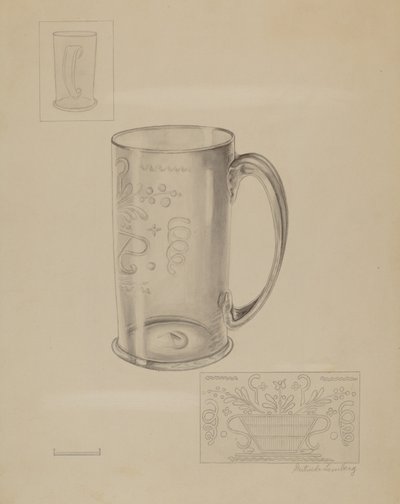 Bögre, c. 1936. alkotó: Gertrude Lemberg