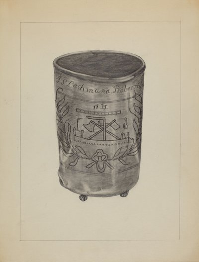 ón főzőpohár, c. 1936. alkotó: Gertrude Lemberg