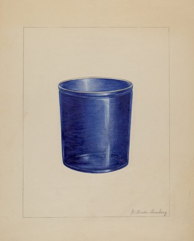 Tumbler, c. 1937. alkotó: Gertrude Lemberg