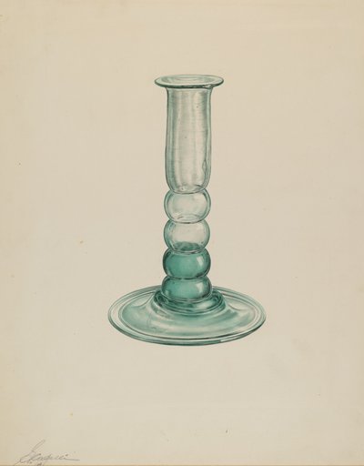 Gyertyatartó, 19351942. alkotó: Giacinto Capelli