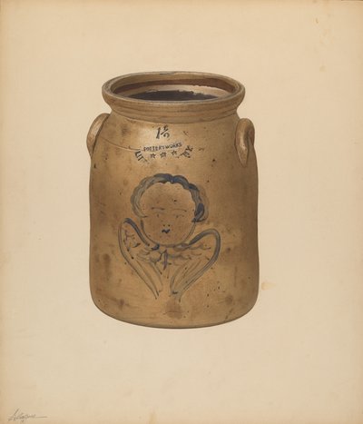 Üveg, 1941. alkotó: Giacinto Capelli