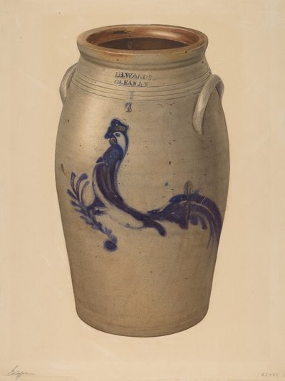 Jar, c. 1940. alkotó: Giacinto Capelli