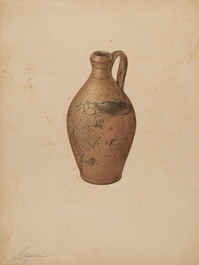 Kancsó, c. 1940. alkotó: Giacinto Capelli