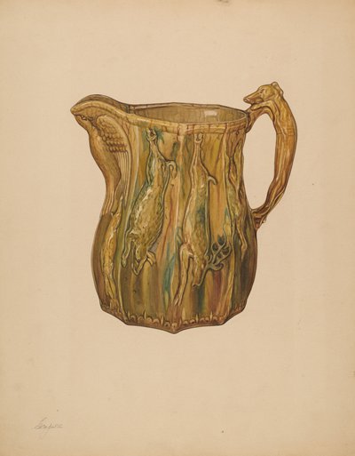 Kancsó, c. 1938. alkotó: Giacinto Capelli