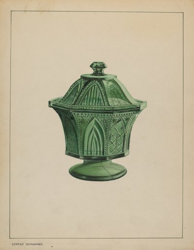 Sugar Bowl, c. 1937. alkotó: Giacinto Capelli
