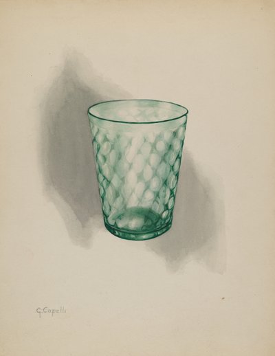 Tumbler, c. 1937. alkotó: Giacinto Capelli