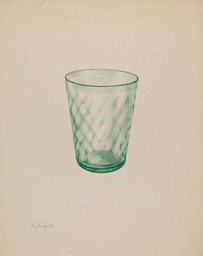 Tumbler, c. 1937. alkotó: Giacinto Capelli