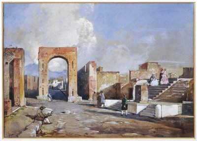 Olaszország, Pompeii ásatások alkotó: Giacinto Gigante