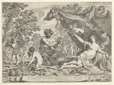 A szüret alkotó: Giacinto Gimignani