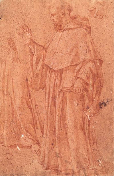 Szent Ágoston tanulmányozása alkotó: Giacinto Gimignani