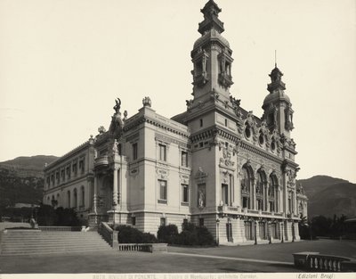 A monacói Montecarlo Színház külseje alkotó: Giacomo Brogi