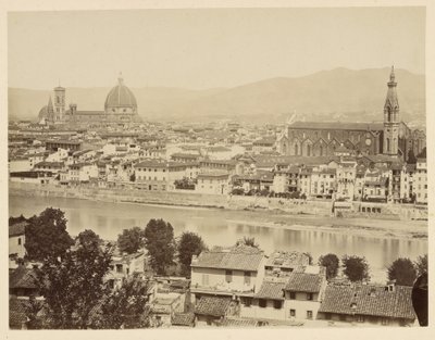 Firenze. Panoráma alkotó: Giacomo Brogi