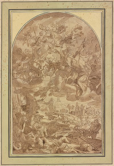 A nagy nápolyi pestisjárvány 1656-ban alkotó: Giacomo Farelli