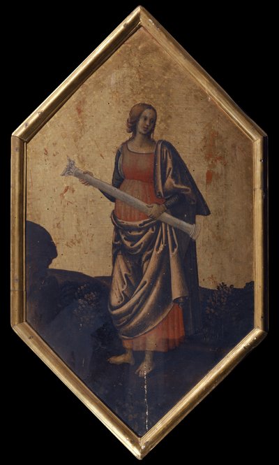 Strength (painting on wood) alkotó: Giacomo Pacchiarotti