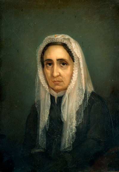 Maria Mazzini portréja Giacomo Ulisse Borzino festménye (XIX. század) Genes, Museo del Risorgimento alkotó: Giacomo Ulisse Borzino