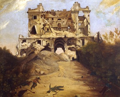 A Négy Szél Háza, 1849 körül (olaj, vászon) alkotó: Giambattista Bassi