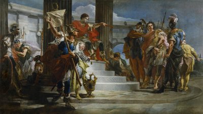 Scipio Africanus Freeing Massiva alkotó: Giambattista Tiepolo