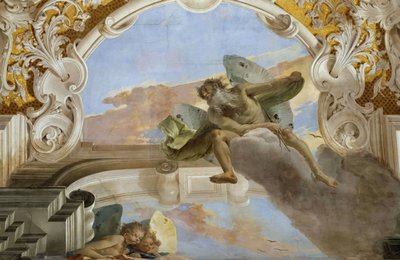 Szélistenek, 1746 körül. alkotó: Giambattista Tiepolo