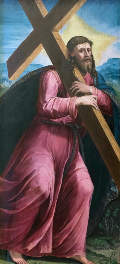 A keresztet hordozó Krisztus alkotó: Gian Gheramo dalle Catene