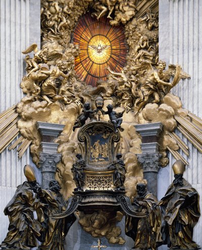 Szent Péter széke alkotó: Gian Lorenzo Bernini