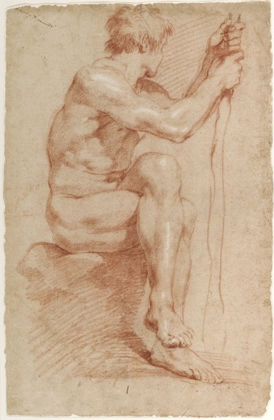 Ülő férfiakt alkotó: Gian Lorenzo Bernini