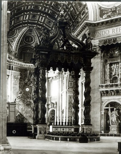 A Baldacchino alkotó: Gian Lorenzo Bernini