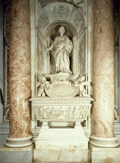Matilda grófnő sírja alkotó: Gian Lorenzo Bernini