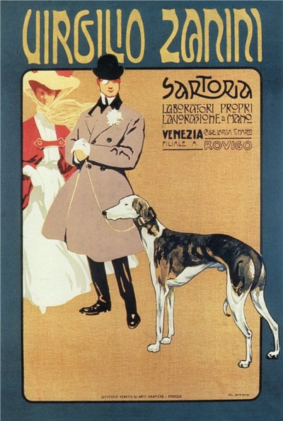 Virgilio Zanini szabászat, 1900 alkotó: Gian Luciano Sormani