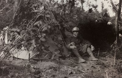 Album "Pictures of War II": Olasz katonák Val Chiusone-ban Podsenicáig, 1917/09 (f/w fotó) alkotó: Gigliucci Gigliucci